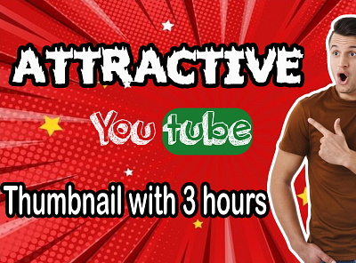 I Will Creat Attractive And Eye Catchy Youtube Thumbnail custom thumbnail