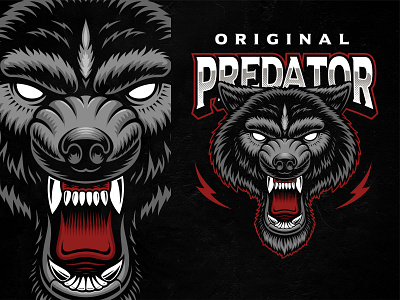 Wolf Vector Illustration illustration logo shirtdesign vector wolf