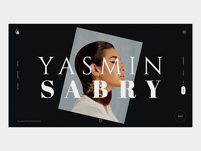 Yasmin Sabry's Website Redesign
