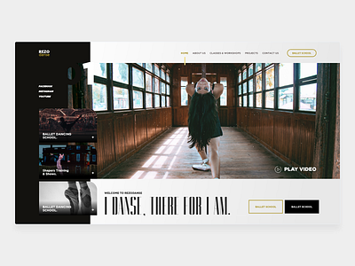 Dancing School Website Redesign redesign redesign concept redesign. redesigned ui ui ux ui design uidesign uidesigner uidesigns uiux ux ux ui ux design uxdesign uxui