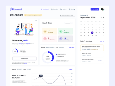 Meeting Scheduling Dashboard