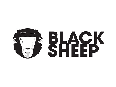 Black Sheep identity logo design