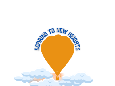 Hot Air Ballon LOGO dailylogochallenge day2challenge