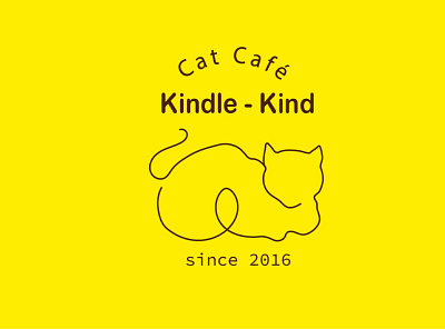 Logo Design for Cat Cafe cafe logo cafe logo design cat creative design cat geometric logo design cat graphics cat illustrations cat logo design cat minimalist logo design cat pictorial logo design cat symbolic logo