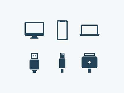 Hardwares 💻 and Cables 🔌, lots of cables... cable cables hardware icon iconfinder icons iphone iphone x laptop lightning tv usb