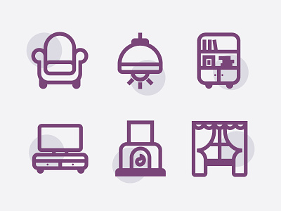 Living Room Icons