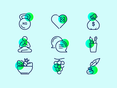 Daily Routine Icons