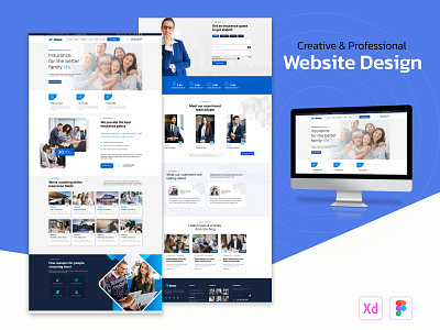 Website Design design graphic design landing page logo ui uiux web web design