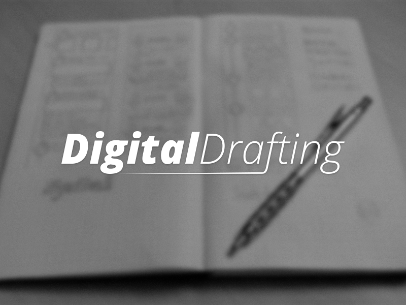 Digital Drafting digital drafting tumblr logo sketch ui design