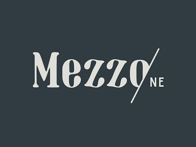 Mezzo Logo branding logo design