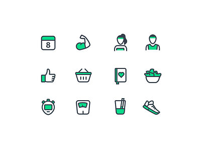 8fit icons