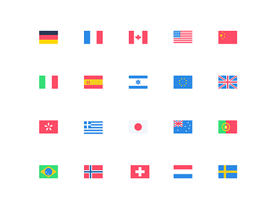 Flags flags icons