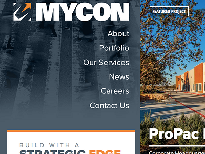 MYCON Website interactive rebrand ui design ux design web design
