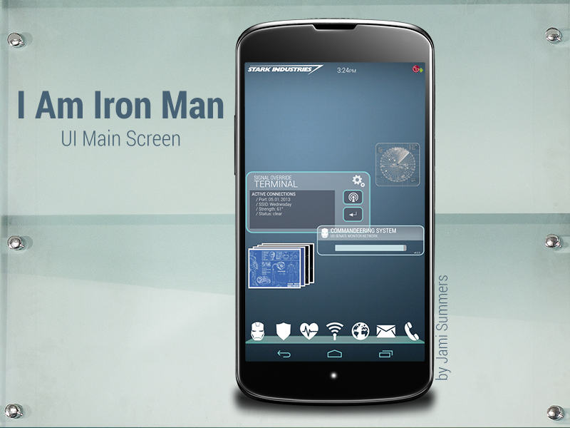 Inspired By Iron Man By Jami Summers Dribbble Dribbble