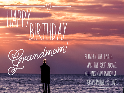 For the Coolest Grandmom in the World