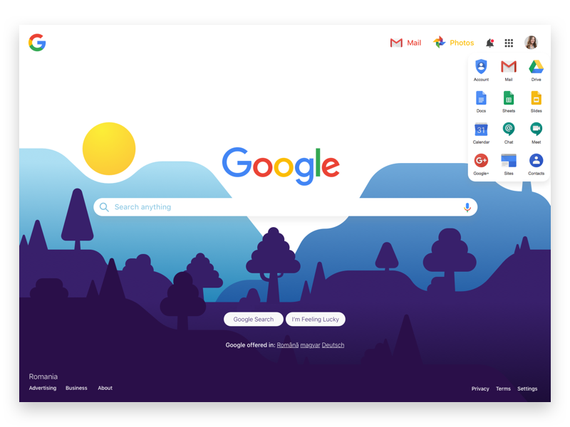 Google Search Redesign by Ciuban Razvan on Dribbble