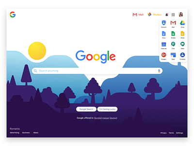 Google Search Redesign by Razvan Ciuban on Dribbble