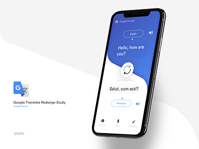 Google Translate Redesign