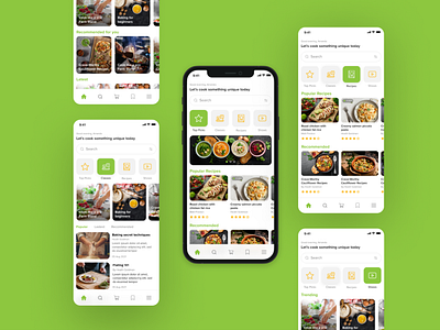 El Namlia Food App by Paulo Guevarra on Dribbble