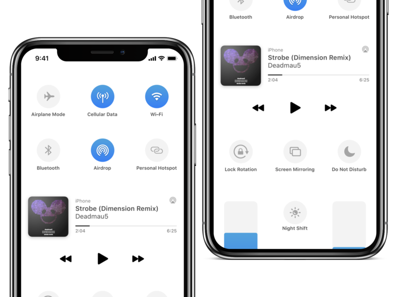 Control Center app apple concept control center ios