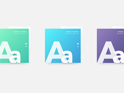 shades of blue by vivek unni on Dribbble