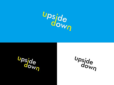 Upside Down Concept Logo