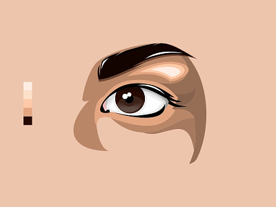 The Eye corel draw eye eye logo eyes graphic design human illustration logo mark sense senses vector