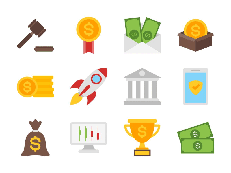 Icon - PERSONAL AND BUSINESS FINANCE 💰 accounting advertising business finance career design digital marketing distribution environmental financial management graphic design icon icon design illustration personal ui ux