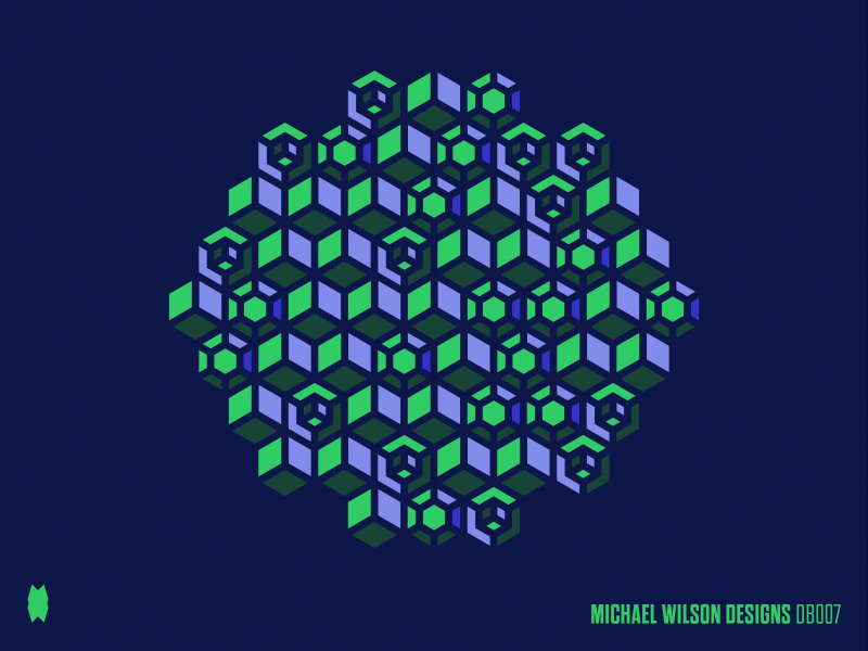 Animated Geometric Pattern 1 animation design geometry motion pattern vector