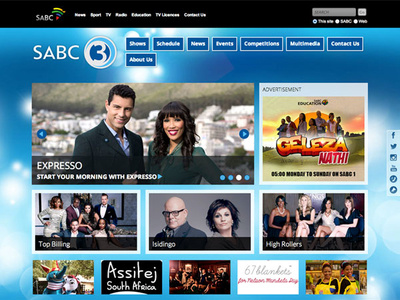 Sabc 3 Responsive Website