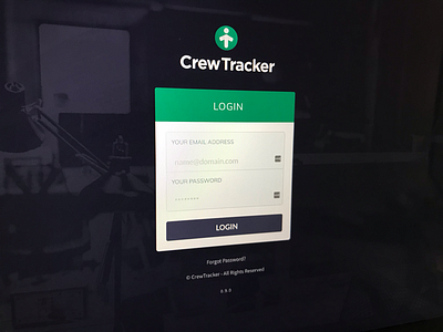 New CrewTracker app getting there...