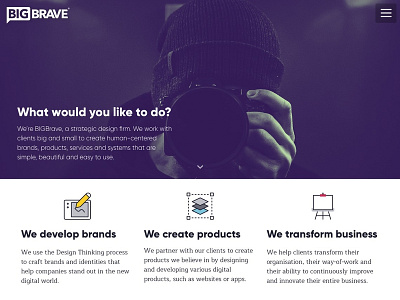 BIGBrave Website