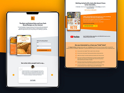 The Keto King - Landing Pages