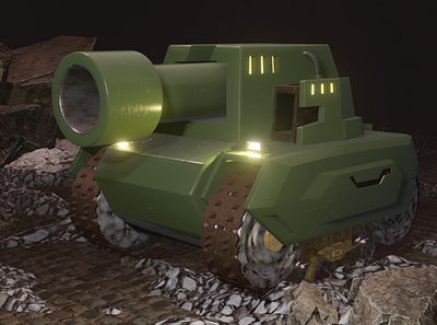 Tank 3D 3d illustrator tank tank 3d vehicle