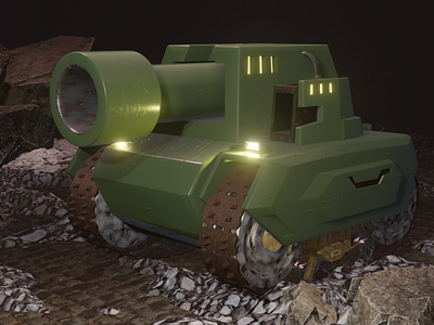Tank 3D 3d illustrator tank tank 3d vehicle