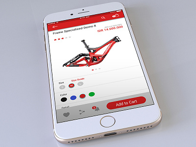 Buy Page Design bicycle buy buy page illustrations ui