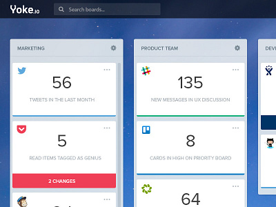 Activity Dashboard Concept activity cards dashboard flat list stats summary tiles trello ui ux