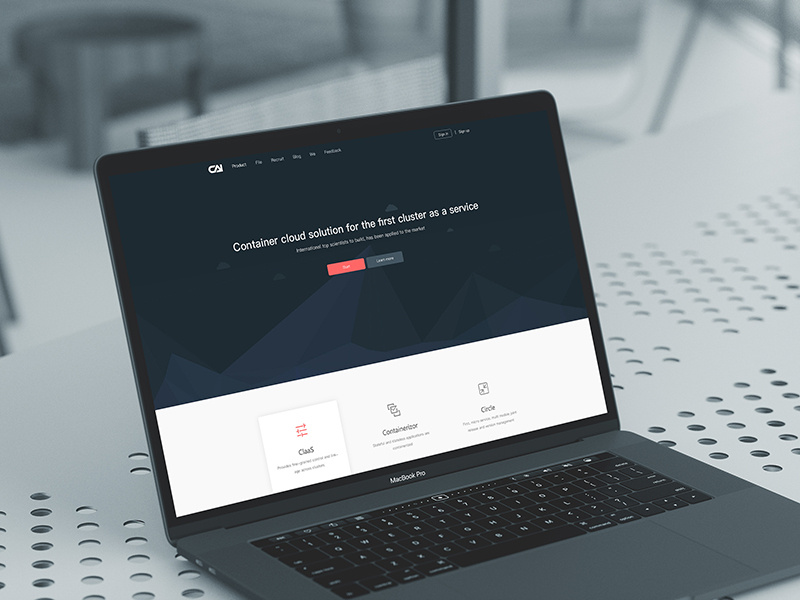 Landing Page by cdxzui on Dribbble