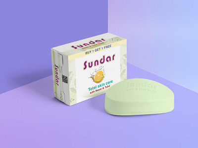 Soap cover design advertisement graphic design label