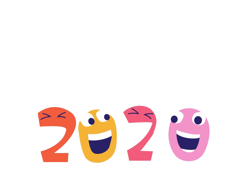 New Year 2021 animation concept design illustration motion graphics vector