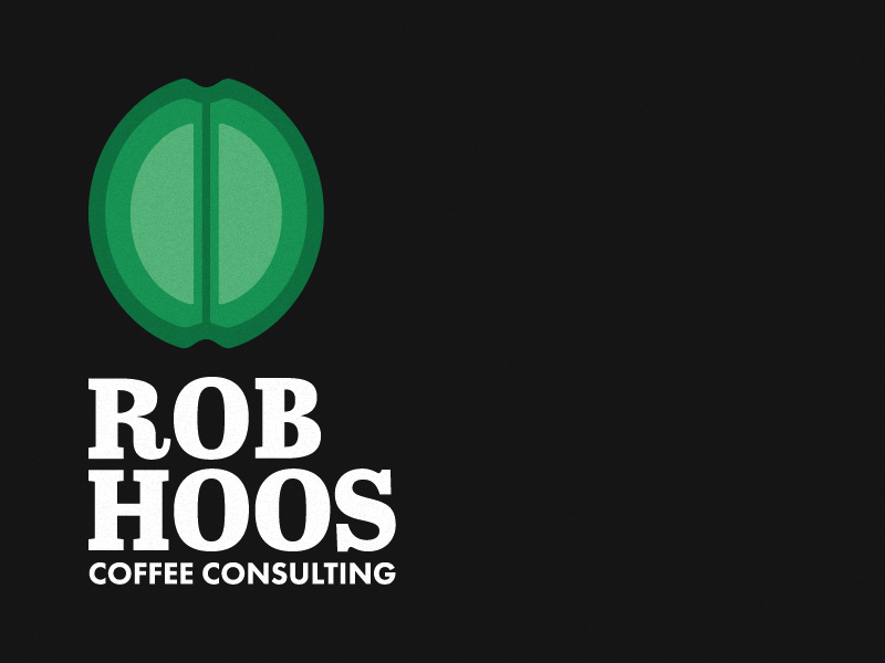 Rob Hoos Personal Branding Logo logo coffee flat minimal branding