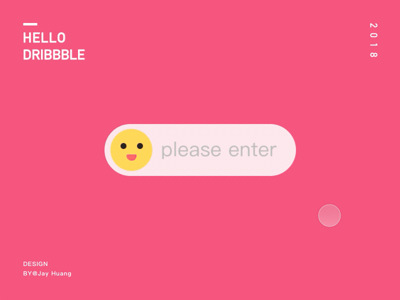 Hello Dribbble box dribbble hello input principle search ui ux