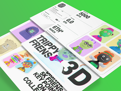 Get Trippy with Frens - Branding & Website Design