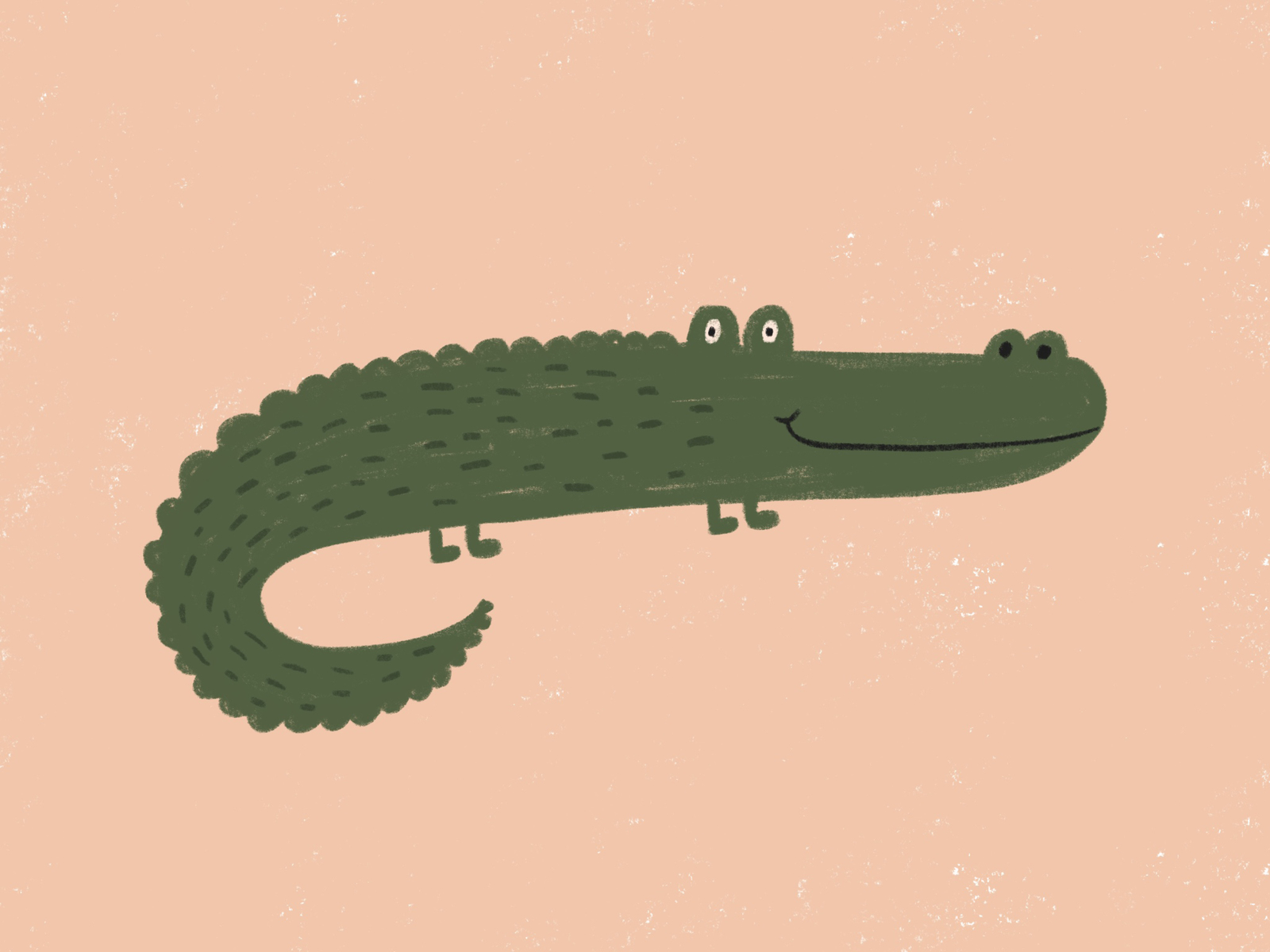 Alligator рисунок