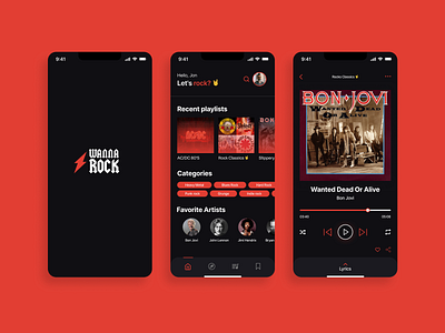 Wanna Rock - Mobile App