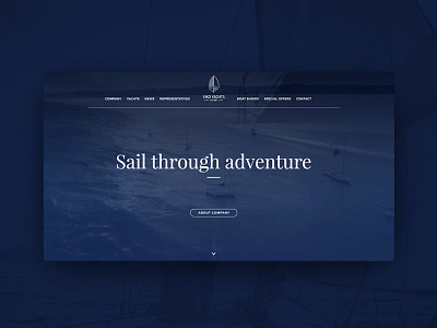 Viko Yachts - webiste boat fresh responsible rwd sail sailing water webdesign website yachts