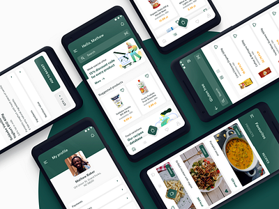 Healthy Food m-commerce app