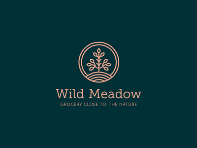 Wild Meadow branding creative design grocery identity branding identity design ingredients logo natural typography