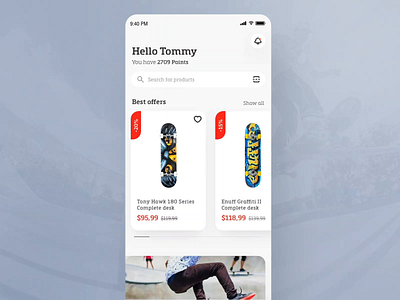 Skate shop app - Product scanning