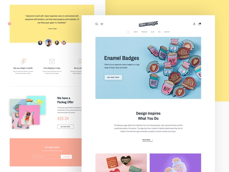 Flaming Flamingos Website Design by Abdullah Un Noman on Dribbble